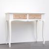 ESTHETI home Konsola Xulini Lefki me 2 Surtaria 90X40X78cm 750-25014