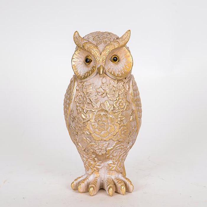 ESTHETI home Epitrapezia Diakosmitiki Koukoubaga Ggri/Xrusi 10.5x10x22cm 752-11564