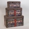 ESTHETI home Set ton 3 Baoula Kafe/Roz 58x35x32cm 752-28016