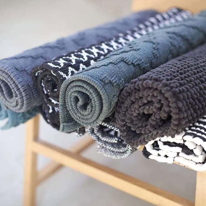 Sealskin Boho 60x60 black pataki baniou