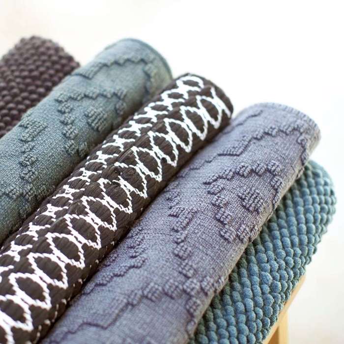 Sealskin Boho 60x60 black pataki baniou