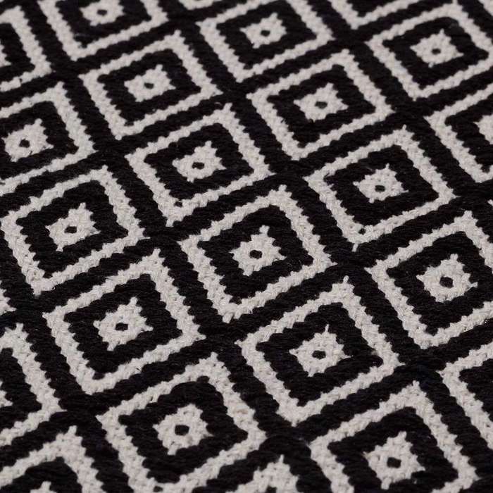 Sealskin Trellis 60x60 black πατάκι μπάνιου Sealskin Trellis 60x60 black pataki baniou
