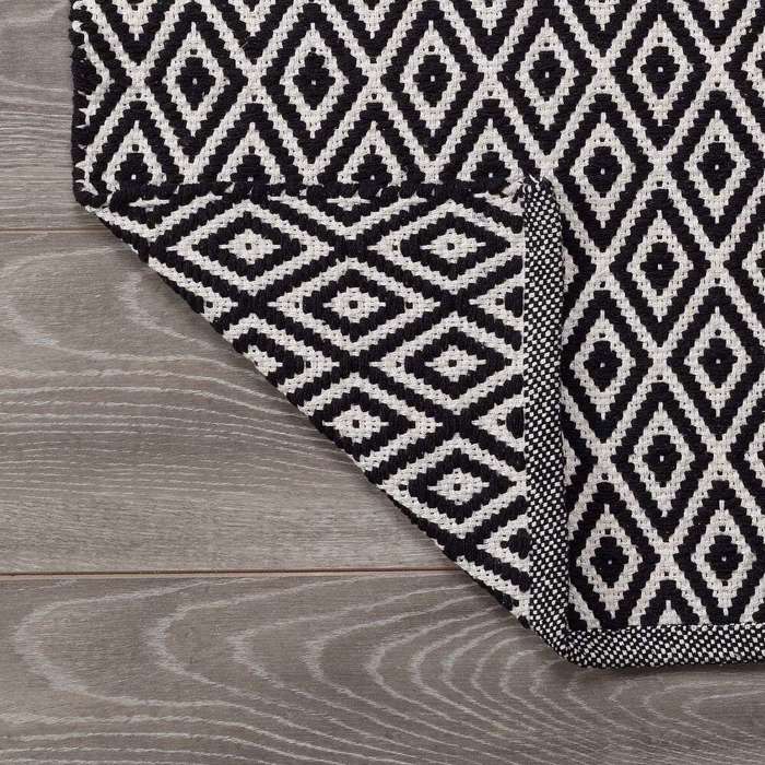 Sealskin Trellis 60x60 black πατάκι μπάνιου Sealskin Trellis 60x60 black pataki baniou
