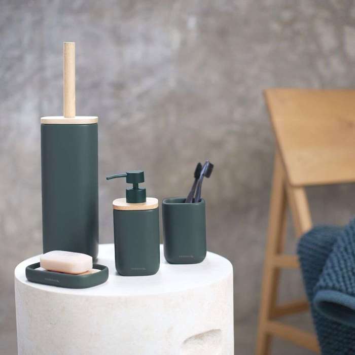 Sealskin Delhi 60x90 dark green pataki baniou