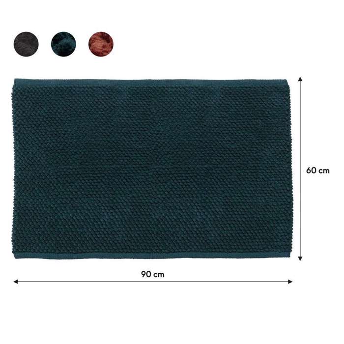 Sealskin Delhi 60x90 dark green pataki baniou
