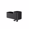 Tiger 2-Store Epitoixio Rafi me Thikes kai Kremastres 25 cm Black 800374