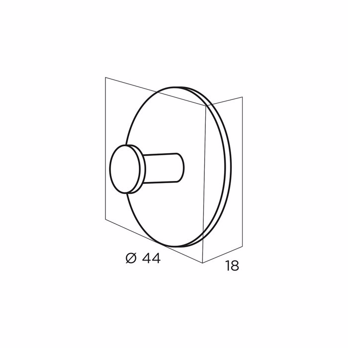 Tiger Ace Aggistro small Brushed stainless steel 800593