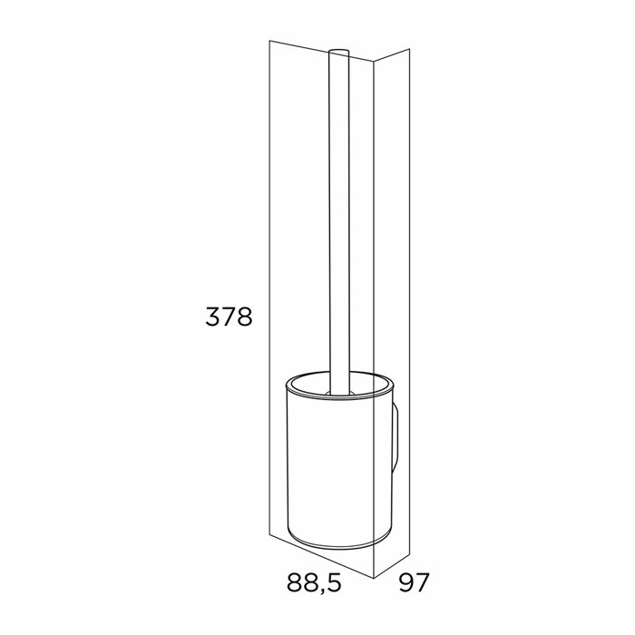 Tiger Ace Piggal Brushed stainless steel 800597