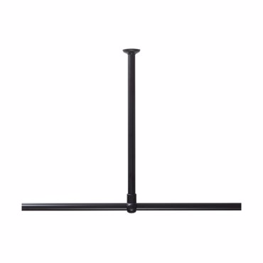 Sealskin 60 Φ28 mm black στήριγμα οροφής για βραχίονα μπάνιου γωνιακό 800618