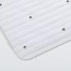 Sealskin Ribb Antiolisthitiko Pataki 55x55cm White with Black Hook 800620
