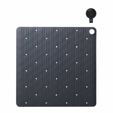 Sealskin Ribb Αντιολισθητικό Πατάκι 55x55cm Anthracite with Black Hook 800621