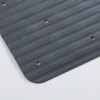 Sealskin Ribb Antiolisthitiko Pataki 55x55cm Anthracite with Black Hook 800621