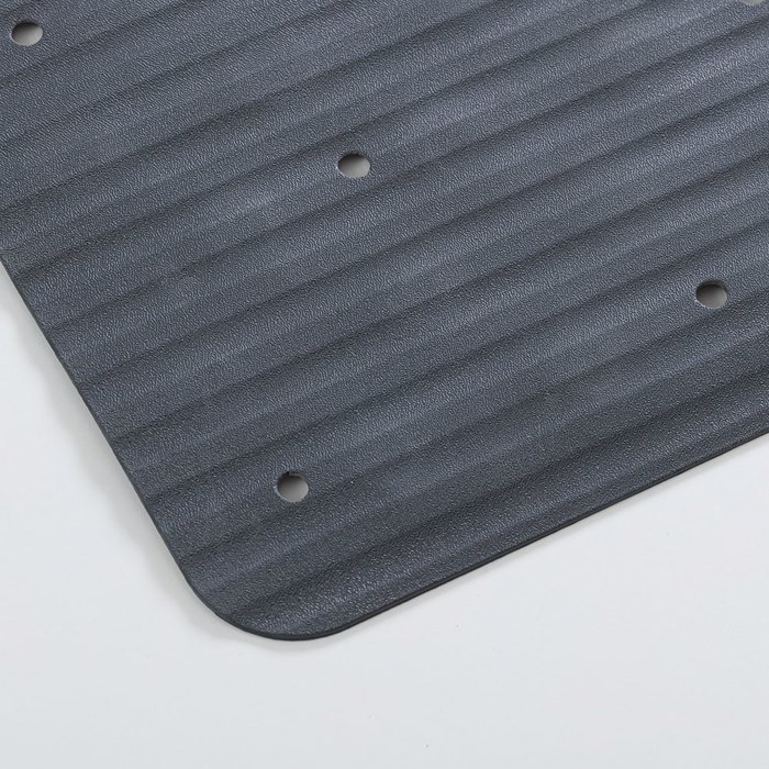Sealskin Ribb Αντιολισθητικό Πατάκι 55x55cm Anthracite with Black Hook 800621 Sealskin Ribb Antiolisthitiko Pataki 55x55cm Anthracite with Black Hook 800621