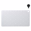 Sealskin Ribb Antiolisthitiko Pataki 40x70cm White with Black Hook 800623