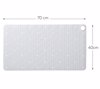Sealskin Ribb Antiolisthitiko Pataki 40x70cm White with Black Hook 800623