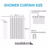 Sealskin Cosima 120x200 off-white kourtina baniou plastiki 800638