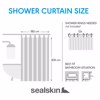 Sealskin Cosima 180x200 grey kourtina baniou plastiki 800639