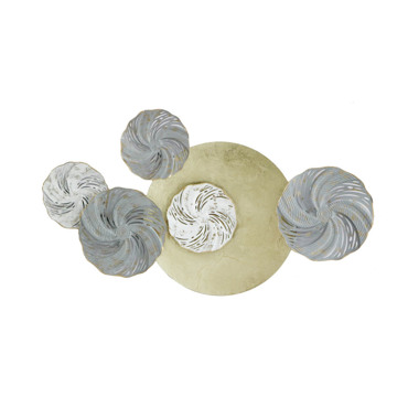 Ankor Διακοσμητικό Τοίχου Μεταλλικό ''Κύκλοι'' 90.8x5.7x49.5cm (825738)