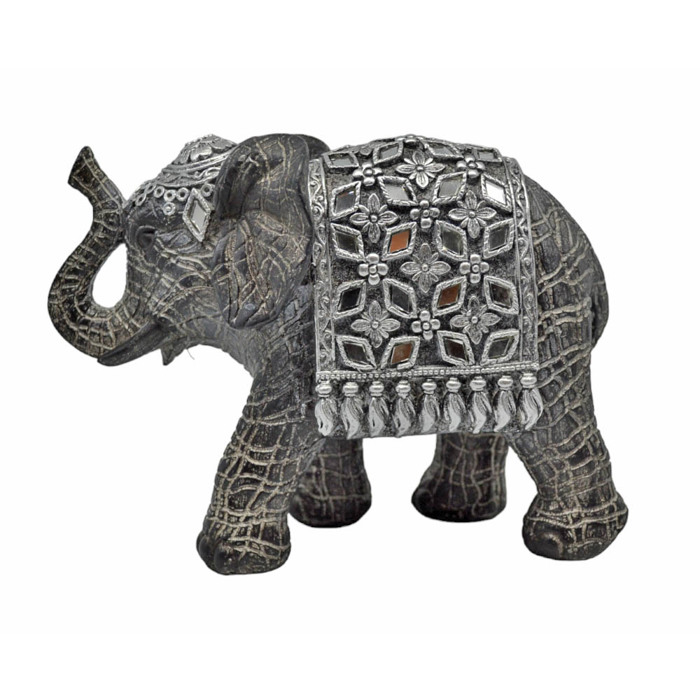 Ankor Elefantaki Poluesteriko Ggri-Asimi 17x7.5x12.5cm (829019)