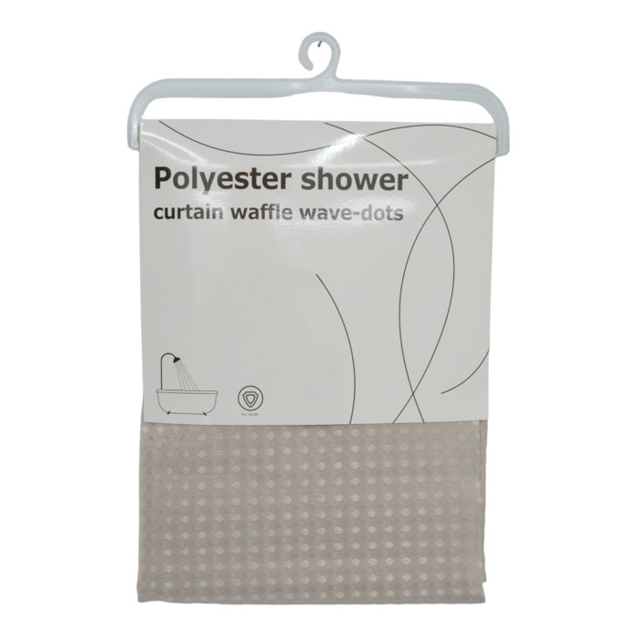 Ankor Kourtina Poluesteriki Bez 180x200cm me 12 Krikous (835188)