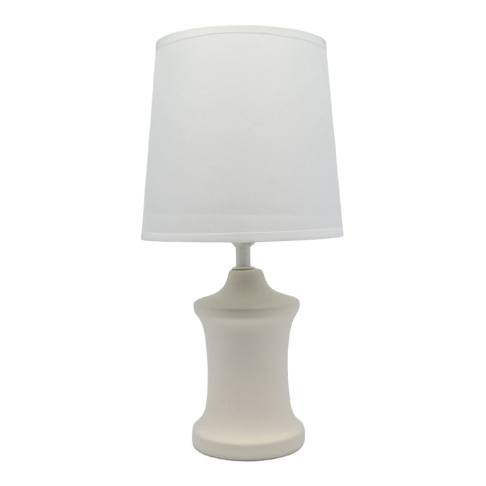 Ankor Portatif Keramiko Ekrou me Kapelo 17x9.5x34cm E14 (838332)