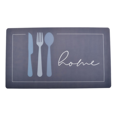 Ankor Διάδρομος Πολυεστερικός Αντιολισθητικός με Σχέδιο Μαχαιροπίρουνα 70x140cm (847334)