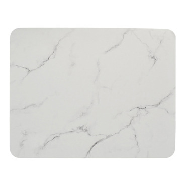 Ankor Πατακι από Διατομίτη Λευκό με Σχέδιο Εφέ Μαρμάρου 45x35cm (847440)