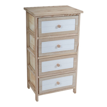 Ankor Συρταριέρα Ξύλινη με 4 Συρτάρια 40x29x73cm 847822 Ankor Συρταριέρα Ξύλινη με 4 Συρτάρια 40x29x73cm 847822