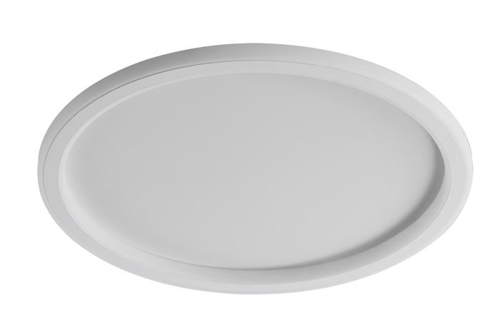 ArLight CCC 713-50 Plafoniera LED Lefki Stronguli me Fusiko Lefko Fos F50x5cm 0064204