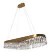 ArLight PDC 708-80 Poluelaios Xrusos Obal me Krustalla LED Thermo Lefko 100x30x100cm 0104527