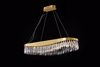 ArLight PDC 708-80 Poluelaios Xrusos Obal me Krustalla LED Thermo Lefko 100x30x100cm 0104527