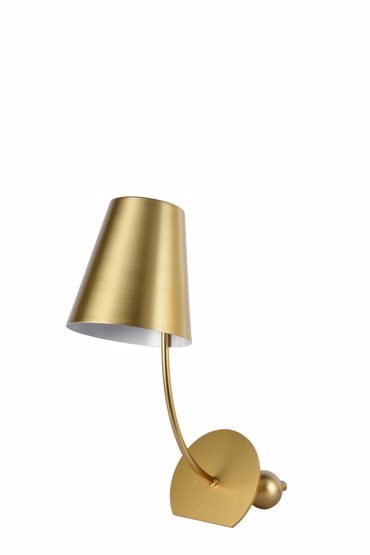 ArLight TLC 6844 GD Πορτατίφ Μονόφωτο Μεταλλικό Χρυσό Ε27 40x15x39cm 0224105