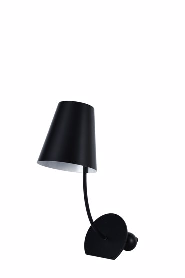 ArLight TLC 6844 BK Πορτατίφ Μεταλλικό Μαύρο Μονόφωτο Ε27 40x15x39cm 0224106