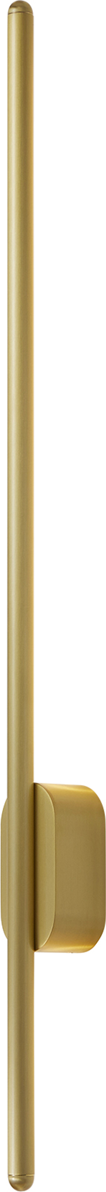 ArLight WLC 409 GDM Απλίκα Τοίχου Ράβδος Χρυσή LED Θερμό Λευκό 70x5.5x5cm 0304213