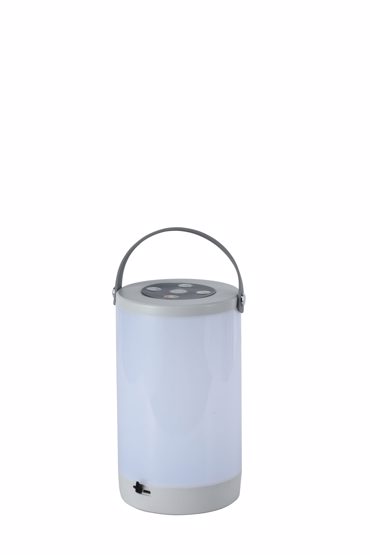 ArLight TLC 9005 Πορτατίφ LED Λευκό Επαναφορτιζόμενο RBG Φ12x25cm 0344005