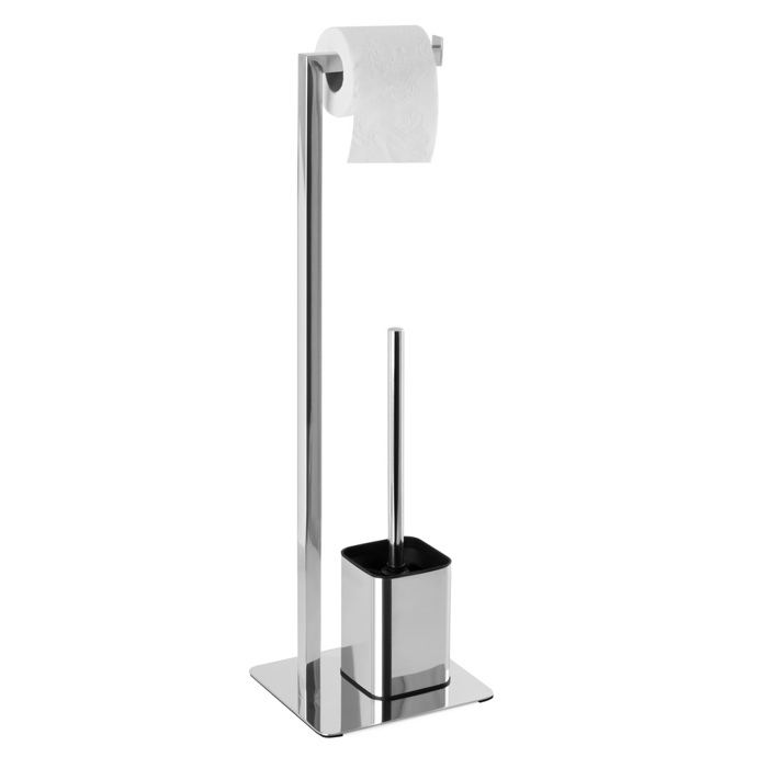 Stant Xartiou ugias kai Piggal apo Atsali 20x18x66.7cm Chrome AWD02071975