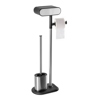 Stant Xartiou ugias kai Piggal Stainless Steel 31x15.3x74.3cm AWD02071980