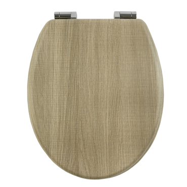 Καπάκι Λεκάνης NATUR από MDF Φυσικό 37x45.7x5.8cm AWD02181702
