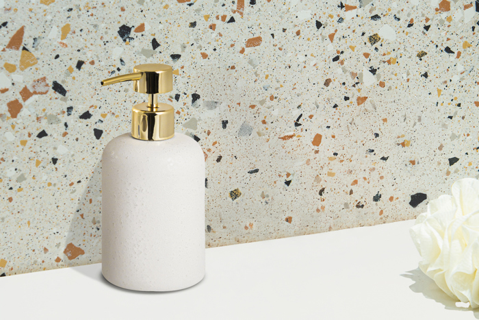 Doxeio Kremosapounou BONITA Stoneware Lefko 400ml AWD02191912