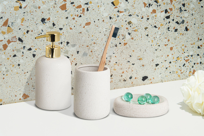 Doxeio Kremosapounou BONITA Stoneware Lefko 400ml AWD02191912