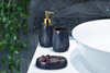 Potiri Odontobourtsas FRIKI Stoneware navy blue F8.5x11.2cm 400ml AWD02191921