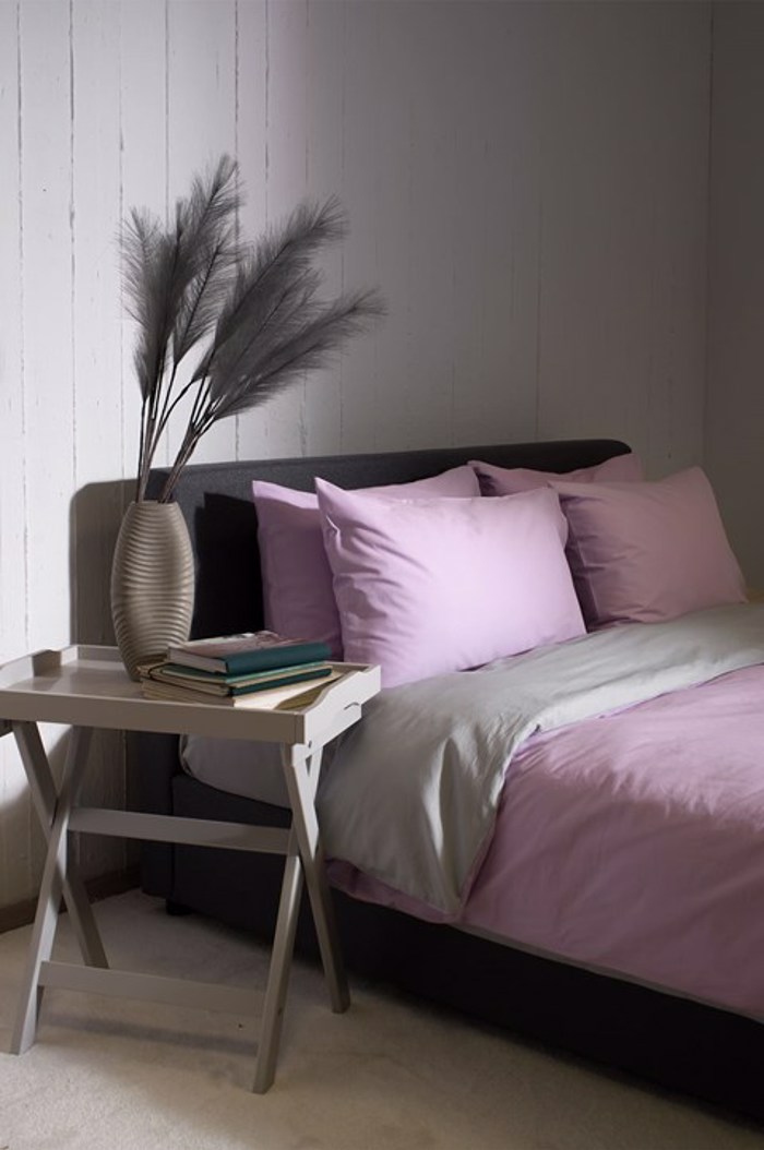 Βιοκαρπέτ Home Σετ Υπέρδιπλη Παπλωματοθήκη Home 'View' Lilac/Lt Grey 225x245cm Biokarpet Home Set uperdipli Paplomatothiki Home 'View' Lilac/Lt Grey 225x245cm