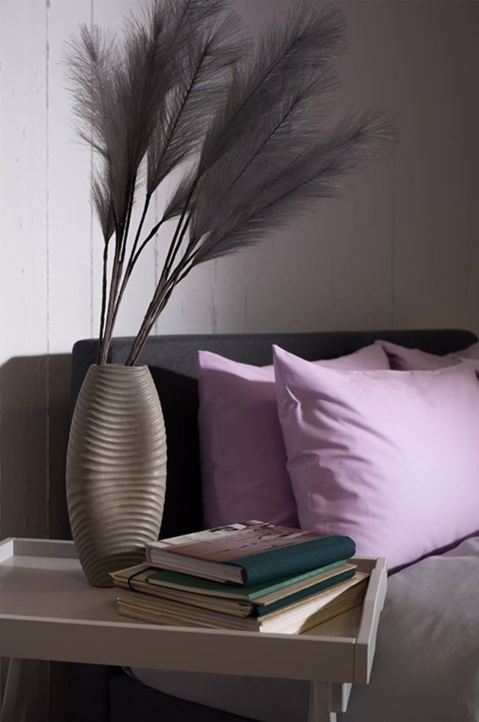 Βιοκαρπέτ Home Σετ Υπέρδιπλη Παπλωματοθήκη Home 'View' Lilac/Lt Grey 225x245cm Biokarpet Home Set uperdipli Paplomatothiki Home 'View' Lilac/Lt Grey 225x245cm