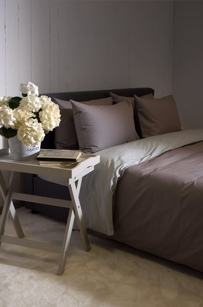 Βιοκαρπέτ Home Σετ Μονή Παπλωματοθήκη Home 'View' Dark Grey/Light Grey 165x245cm Biokarpet Home Set Moni Paplomatothiki Home 'View' Dark Grey/Light Grey 165x245cm