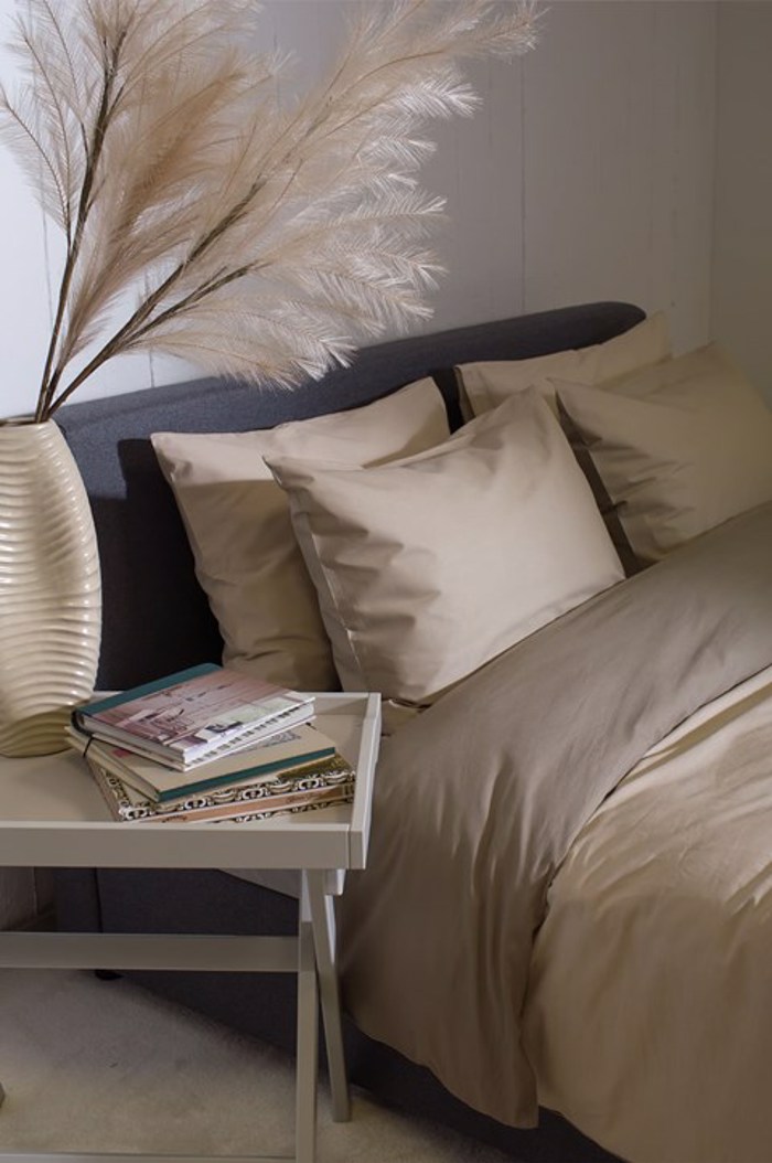 Βιοκαρπέτ Home Σετ Μονή Παπλωματοθήκη Home 'View' Beige/Greize 165x245cm Biokarpet Home Set Moni Paplomatothiki Home 'View' Beige/Greize 165x245cm