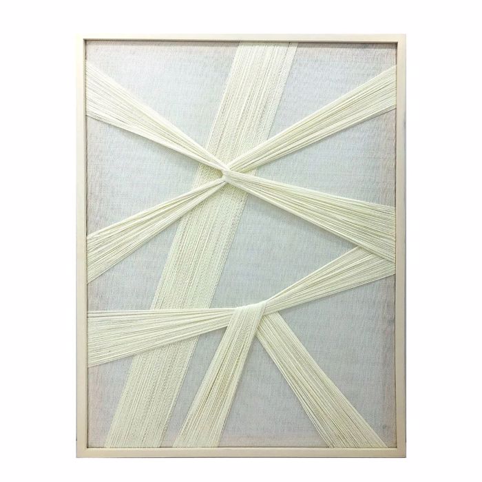 InTheBox - Maison QUIET MOMENTS Pinakas Xulinos Lefko me Nima Lefko 60x3x80cm 029806