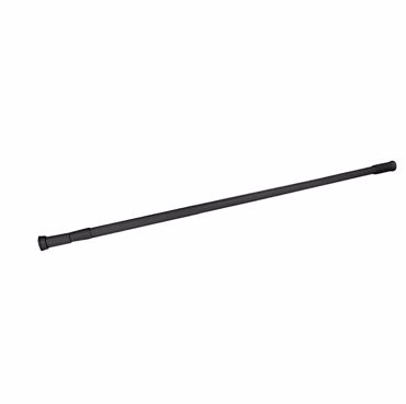MRSHome 70-120 Ø22mm black βραχίονας μπάνιου πτυσσόμενος