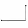 170x80cm Ø22mm black braxionas baniou gniakos MRShome