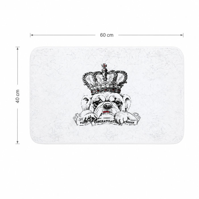 Pataki me Sxedio Skulou me Korona 40x60cm MRShome
