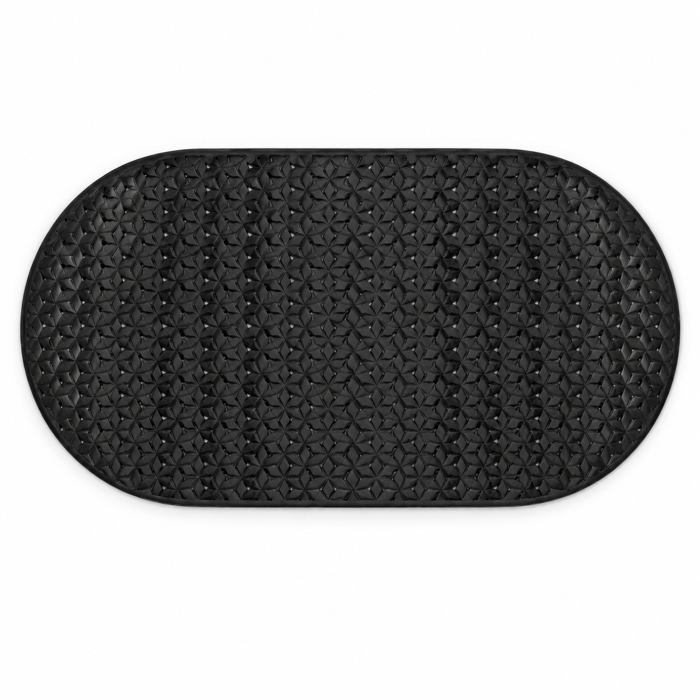 Antiolisthitiko Pataki Baniou Obal 38x69cm Mavro MRShome